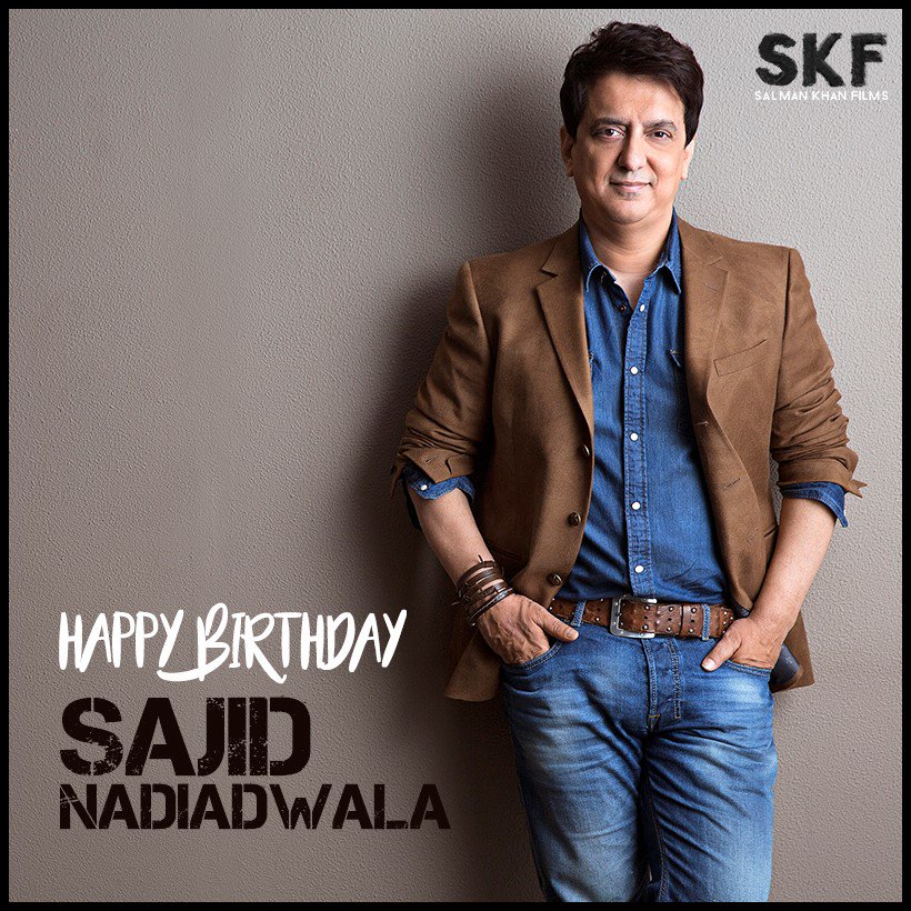 Happy birthday sir wish have a wonderful life  Nadiadwala 