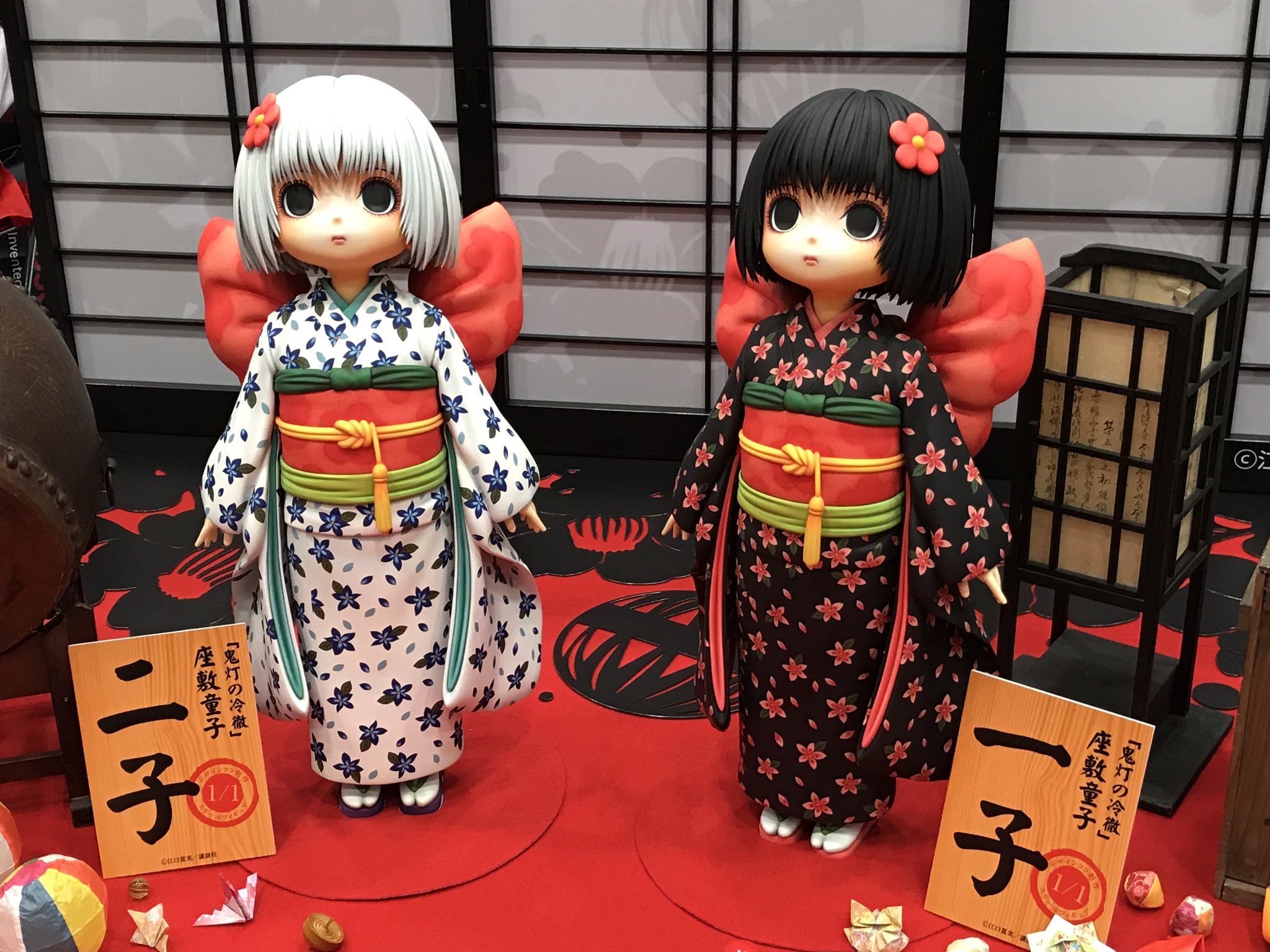 تويتر しらたま على تويتر デザインココ 鬼灯の冷徹より 等身大座敷童子 一子と二子 Wf18w ワンフェス 鬼灯の 冷徹 T Co G7xvq0seal