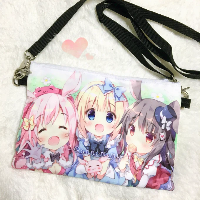 サンクリで頒布するショルダーポーチ( ∩'ω`*∩)?イベントのときに活用してください〜!✨ 