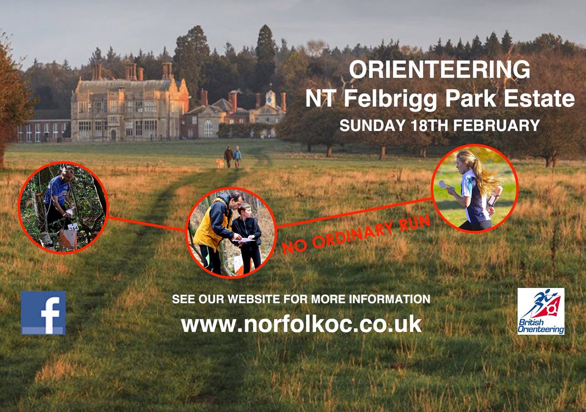 A lovely day for #orienteering at #NationalTrust #Felbrigg today. Starts from 10am