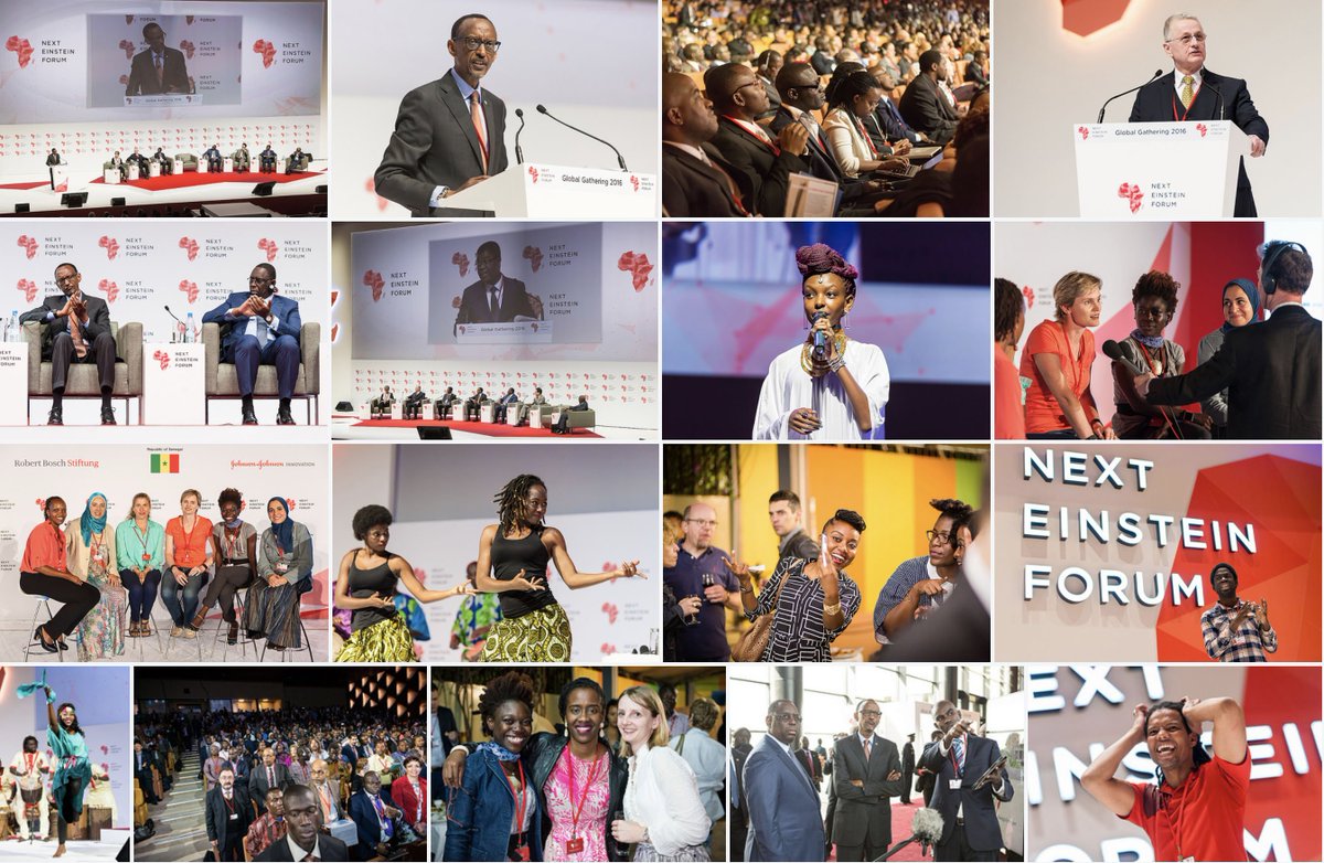NextEinsteinFor's tweet photo. Here's a sneak peek to the #NEF2016 in Dakar on our flicker page, check it out! As in 2016, we expect over 50% of participants under 42 years of age & at least 40% women. Want to attend the #NEF2018? We're only 35 days away, ask for your invite. https://t.co/rwbilUYtIq https://t.co/9idlGLgJTD