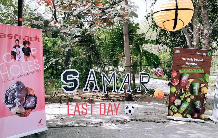 SCAM_MICA's tweet photo. The campus is abuzz! Last day at #SAMAR2018 ⚽️🏀🎾🏐 https://t.co/H7J7KbrwwA