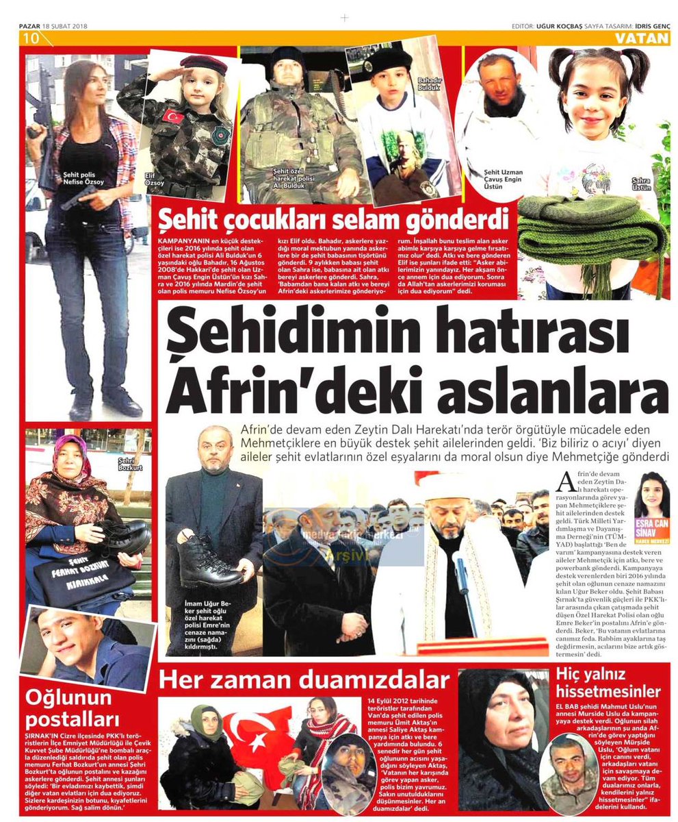 canesraa's tweet photo. ‘Biz biliriz o acıyı’ diyen şehit aileleri evlatlarının özel eşyalarını  moral olsun diye Afrin'deki Mehmetçiğe gönderdi.

https://t.co/TDv5rsFhVC https://t.co/SJFLAH2G42