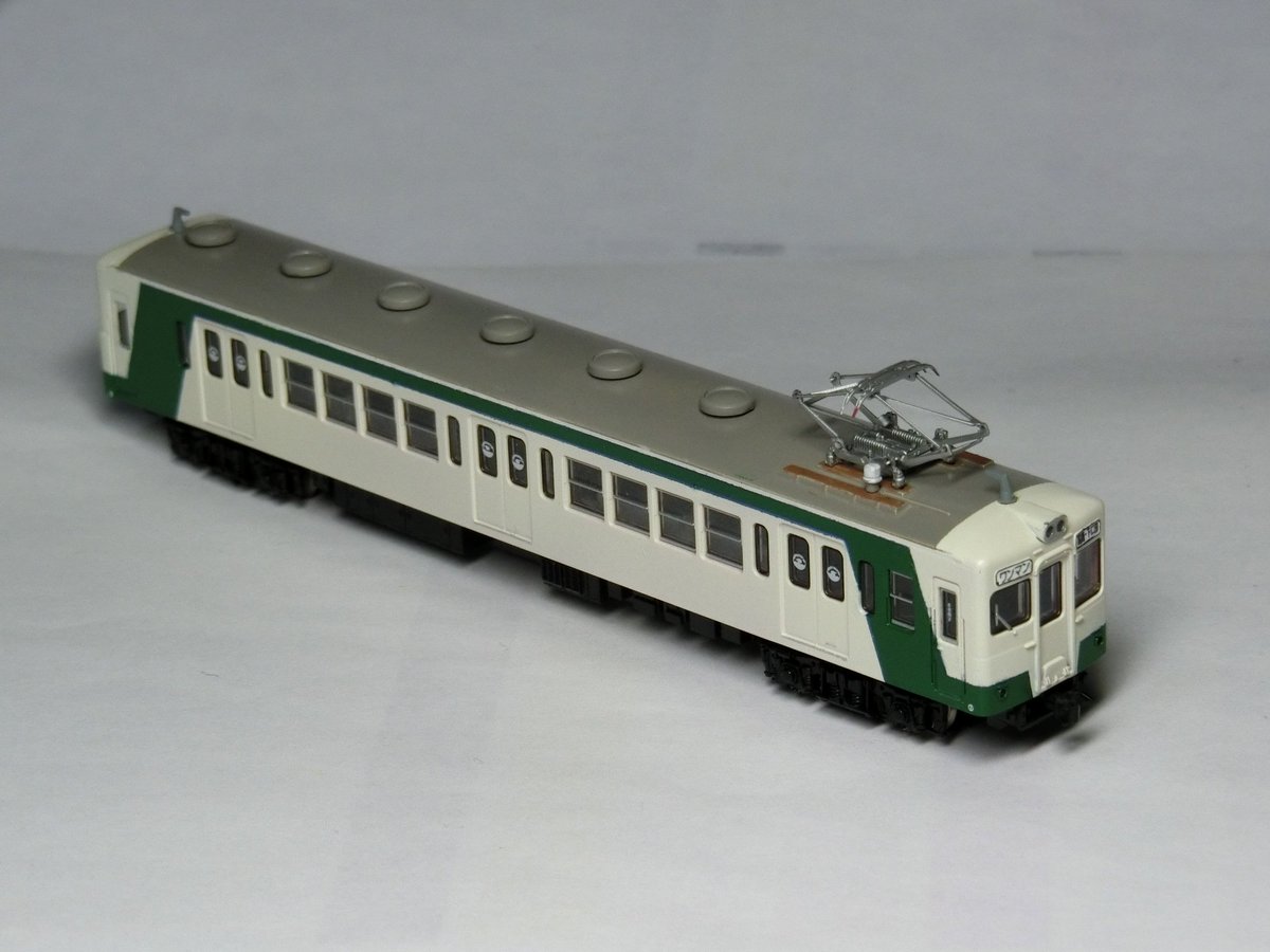 最後に、こちらもNゲージの上信電鉄デハ205。 加工内容はデハ204と