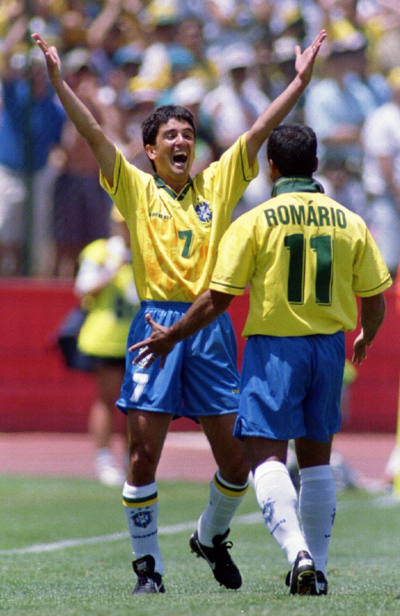90s Football Romario And Bebeto