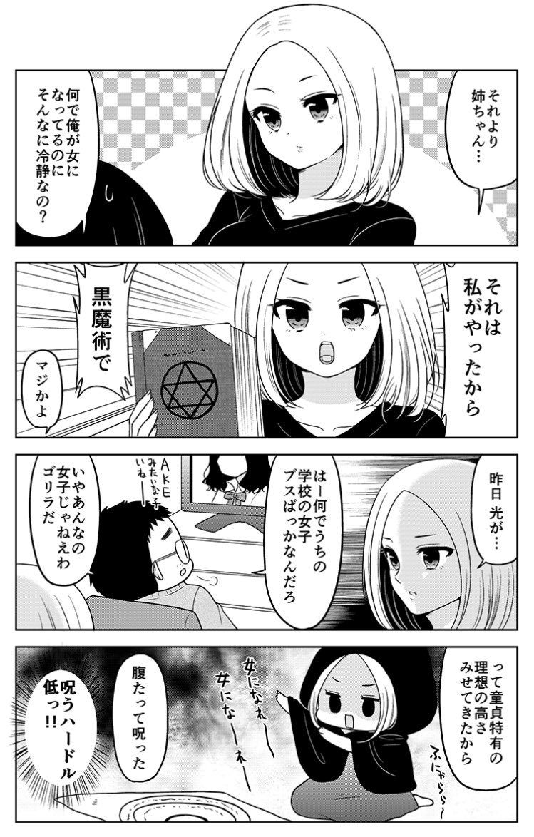 ダヴィンチニュースで連載中の「朝起きたらブスだった」の1.2話です。
外見至上主義の不条理とかを描けていけばいいなあと思います！
続きは↓で！
 