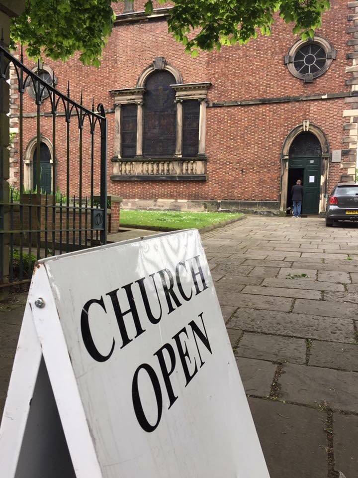 ChristChurchMac's tweet photo. Next Sunday is @treaclemarket with interesting goings on at Christ Church... pop in and explore 11-4 #Macclesfield #GeorgianGem @BeccaSmithArt https://t.co/GJCmCFK7IK