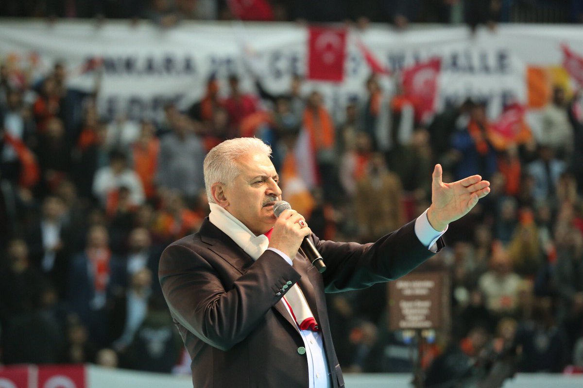 Başbakan Yıldırım, AK Parti Ankara 6. Olağan İl Kongresi'nde açıklamalarda bulundu.