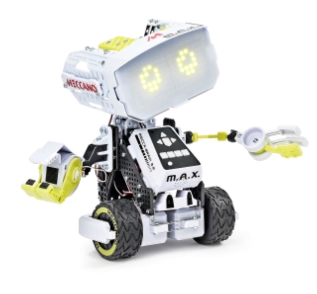 At 11:30 today join us live for interviews with <a href="/SpinMaster/">Spin Master</a>. Hopefully we will see this little guy! #MAX #TFNY #robots #livestreaming