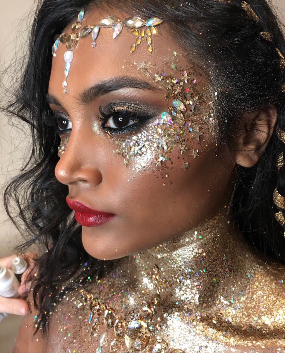 ♢ DREAMY new looks COMING SOON 🚀🚀 Whose excited to see our NEW Waking Illusion Collection? 💎 New Bio Glitters, Body &amp; Face Jewels ✨✨✨✨✨✨✨ #WATCHTHISSPACE 🧡 #ITSINYOURDREAMS 
Model <a href="/nishhxjahan/">Nishhxjahan</a> 
MUA @natasha_de_cazalet 
Hair <a href="/louisadaymakeup/">Louisa Day Hair/MUA</a> ♢