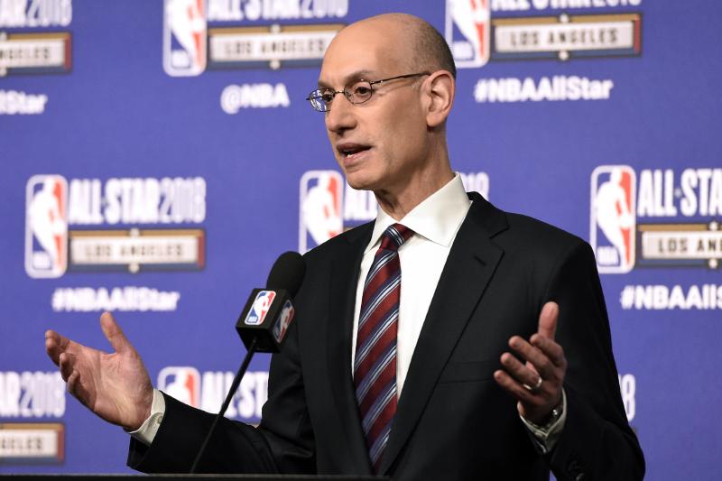 BleacherReport's tweet photo. Adam Silver on NBA potentially changing playoff format to 1-16 seeding: "That is something that's gotten serious attention” https://t.co/pGxTZhRvTY https://t.co/IEaOpAeXRg