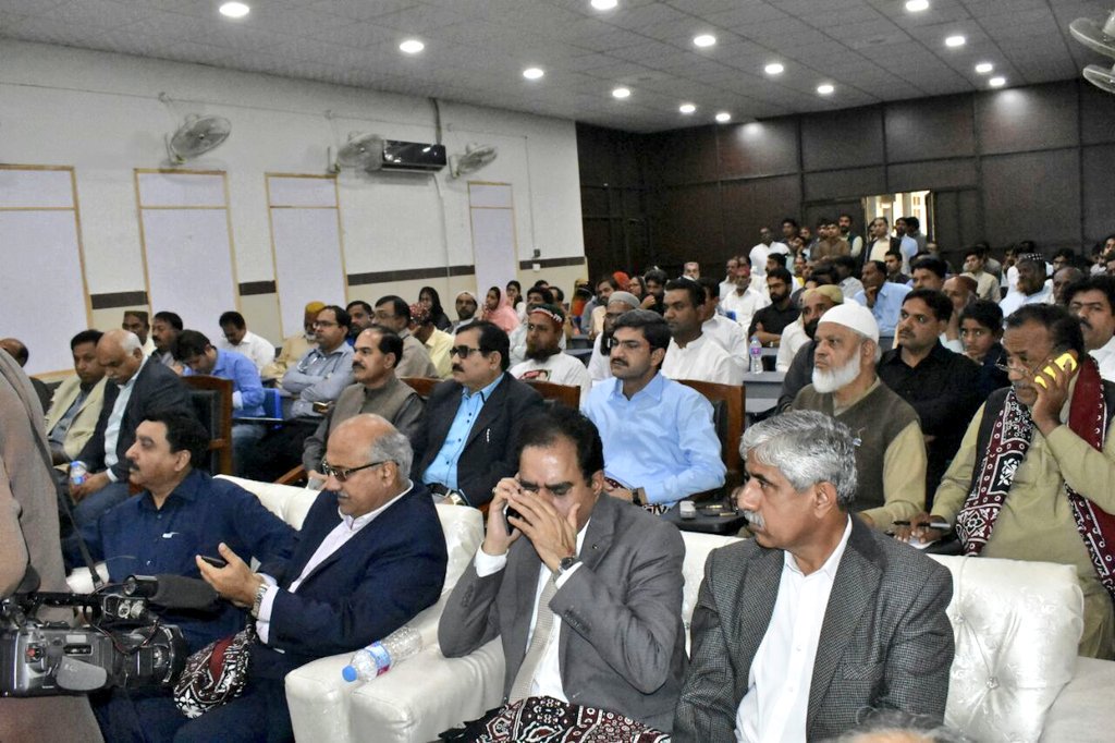 NZulfiaqar's tweet photo. #PPP_MNA
@NawabAliWassan
 addressed in an inauguration ceremony of POverty Eradication Initiative(PEI), an international NGO, today in Civil Hospital #Khairpur where Medical &amp; surgical supplies being given under SPHP in 200 Primary,Secondary &amp; Tertiary Health Care Sectors. https://t.co/SoiusseiRp