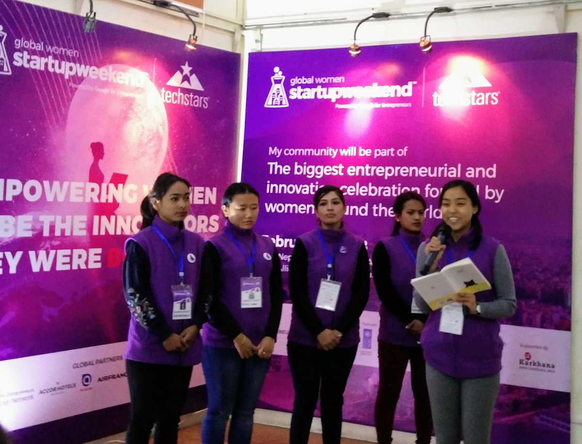 Brijendra_Joshi's tweet photo. Team 2, #biopad taking the stage.

A pad that is environmentally friendly along with comfort that is required.

@sushak @hempal @anuragmaloo @StartupWeekend @nehub_ @techstars #globalswwomen #Jointhewave
#Beambitious
#GlobalSWWomen https://t.co/586lcPNvlU