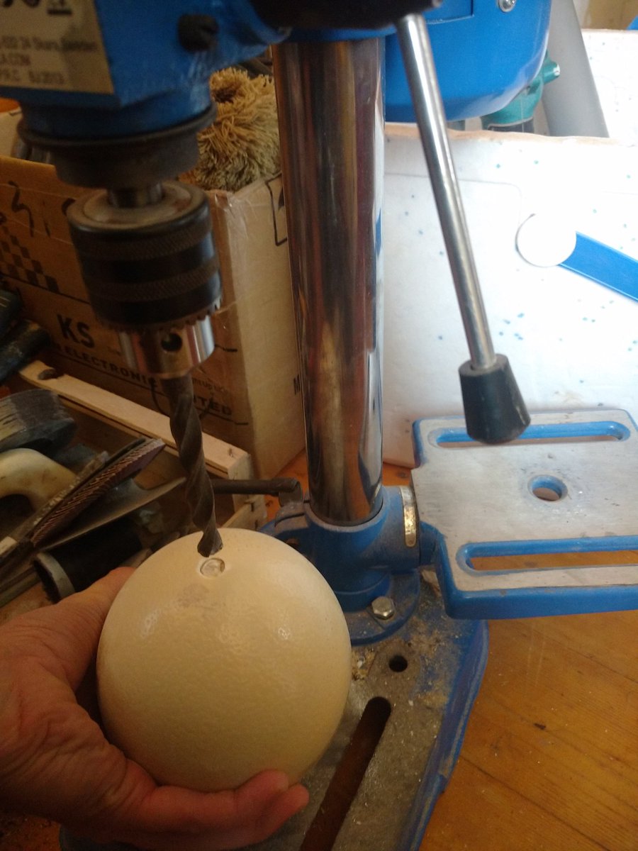 One of those days when the cake recipe starts with "take half of an ostrich egg".