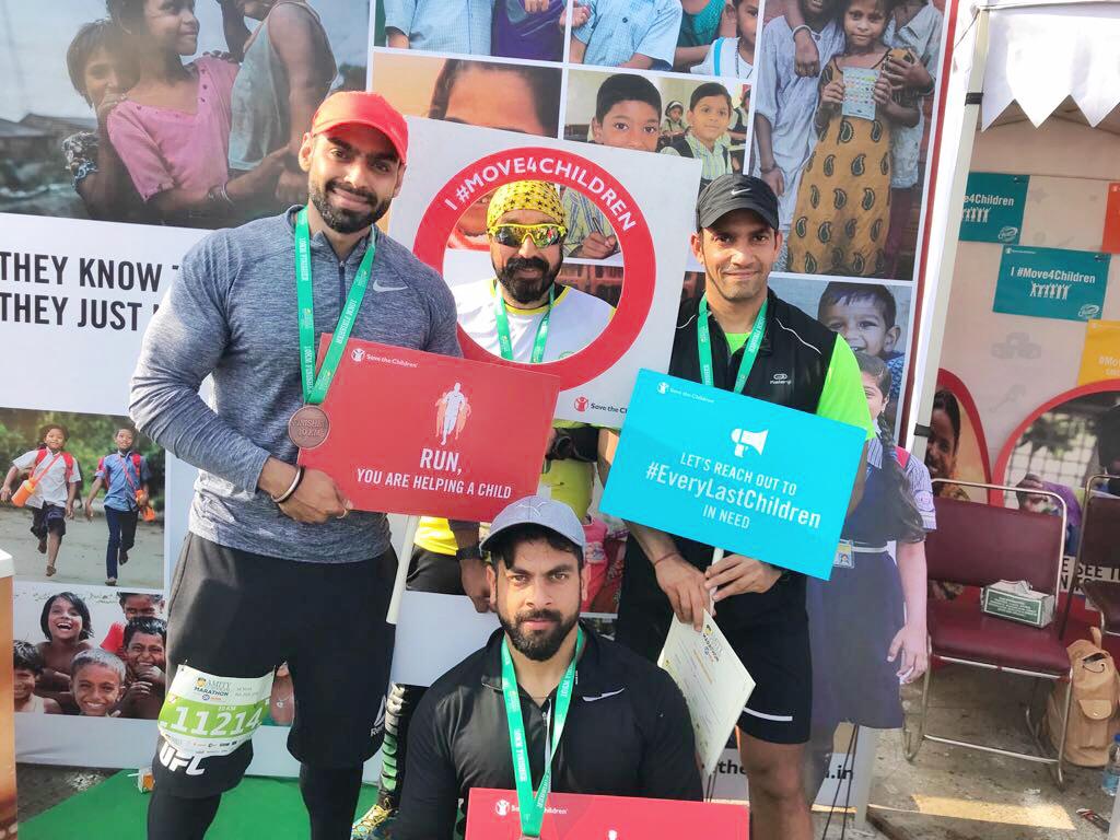 balrakshabharat's tweet image. Today morning, Gurugram chose to #Move4Children. Enthusiastic marathoners ran the @AmityGurugramM by registering through Save the Children and showed massive support for the cause of malnourished children and #streetchildren