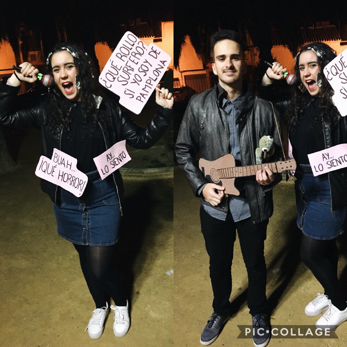 lizxcl's tweet photo. Así pasamos el carnaval #OTeando #OTDirecto18F #LoMalo #OT2017 @Roi_ot2017 @monicanaranjo @NoemiGaleraN @Amaia_ot2017 @Aitana_ot2017 @AnaG_ot2017 https://t.co/upRUzaNVQS