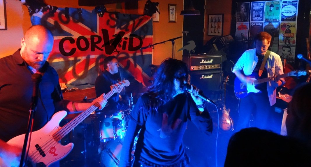 Down at The Royal Oak to air some new songs last night. #CORVID #cameo #livemusic #bath #GodSavetheQueen #punk #rock #supportyourlocal