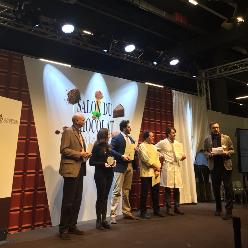 La Compagnia del Cioccolato premia i vincitori degli Oscar del cioccolato italiano con “La Tavoletta d’Oro 2018” #salonmi2018 #chocoshow