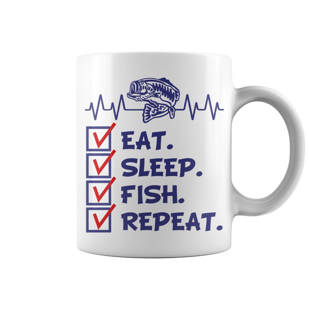 bit.ly/2EQSqnR
EAT SLEEP FISH REPEAT FISHING MUG
Printed in the USA!
100% SATISFACTION GUARANTEED!
#CarpFishing
#IceFishing
#FishingLife
#marr
#Peston
#NZvENG
#bbctbq
#sundaymotivation
#WiLDStudioSessions 
#SundayMorning
#My5WordLifePhilosophy
#ThoughtsWhileHigh