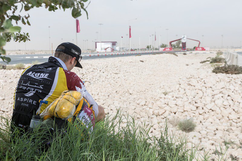 PeninsulaQatar's tweet photo. #Qatar resident #PierreDaniel has set off on a run around Qatar to show residents and nationals the power of the human spirit, raise awareness of the country’s natural beauty and promote #HealthyLiving
https://t.co/NFDoomREym https://t.co/qcDGIY85Sx