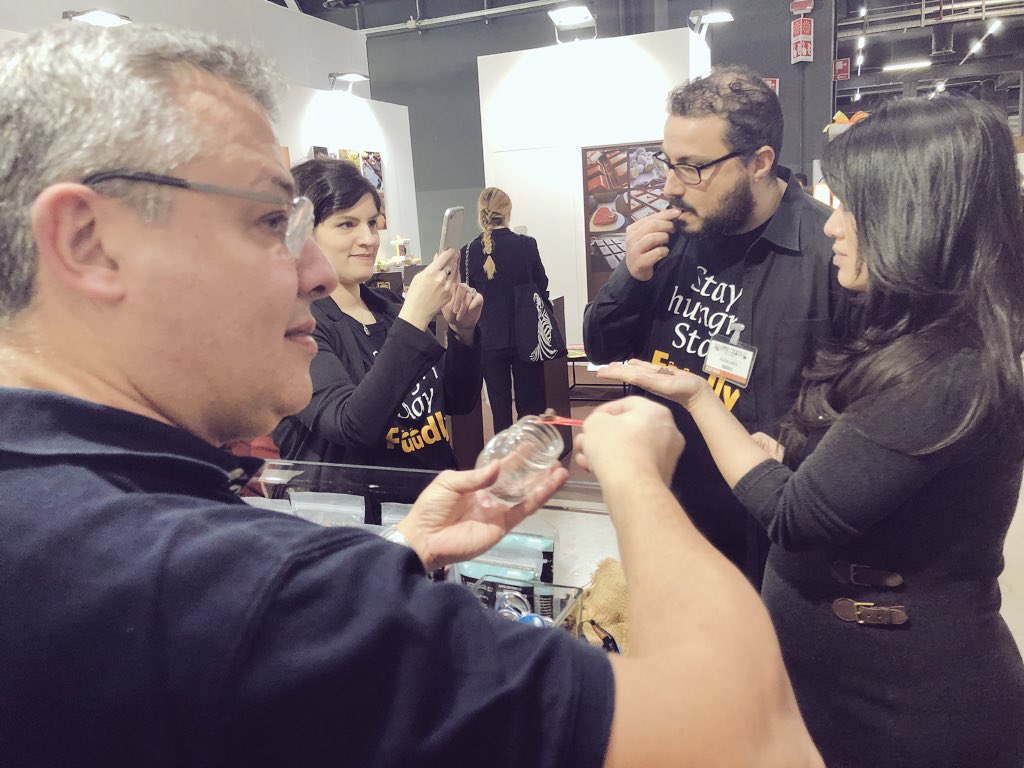 In giro per il #salonmi2018 con <a href="/fuudly/">Fuudly</a> #chocointerviste #cibo