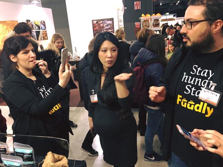 In giro per il Salon du Chocolat con Fuudly - the Food Social Network, seguiteci per vederne delle belle!