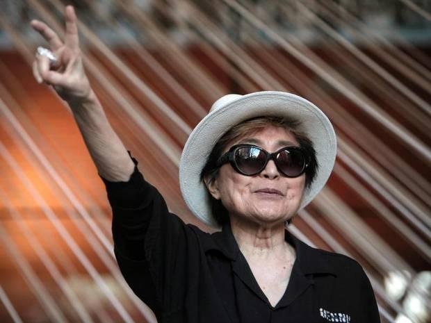 Happy birthday, Yoko Ono!   