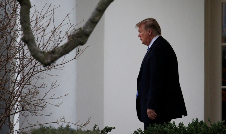 TheAtlantic's tweet photo. Trump’s gravest responsibility is to defend the United States from foreign attack—and on that count, he's displayed a gross dereliction of duty, argues @DavidFrum: https://t.co/3OaYijM731 https://t.co/96J0DOpbxb