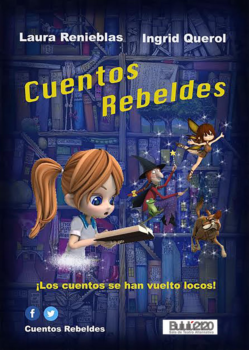Bululu2120's tweet photo. #Cuentosrebeldes
Una princesa que no quiere casarse. Un lobo harto de que todo el mundo lo tome por malo… Sábados y domingos 3, 4, 10, 11, 17, 18, 24 y 25. #Febrero. A las 17:30h.
https://t.co/PS8ELXw8TP #teatroinfantil #teatromadrid https://t.co/mVr5TDAN8w
