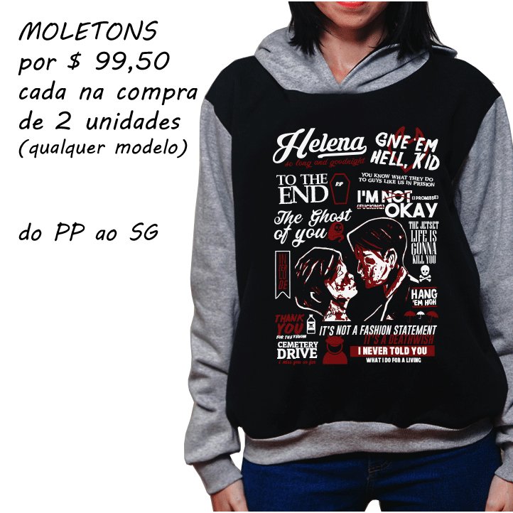 2 moletom por 99