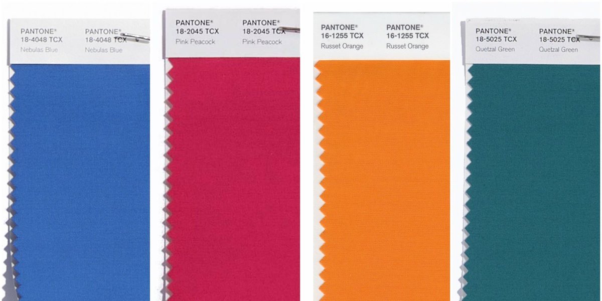 HB's tweet photo. 17 colours you will decorate with in Autumn Winter 2018, according to Pantone https://t.co/F8UcOu8UlM https://t.co/trMkCpmWPK