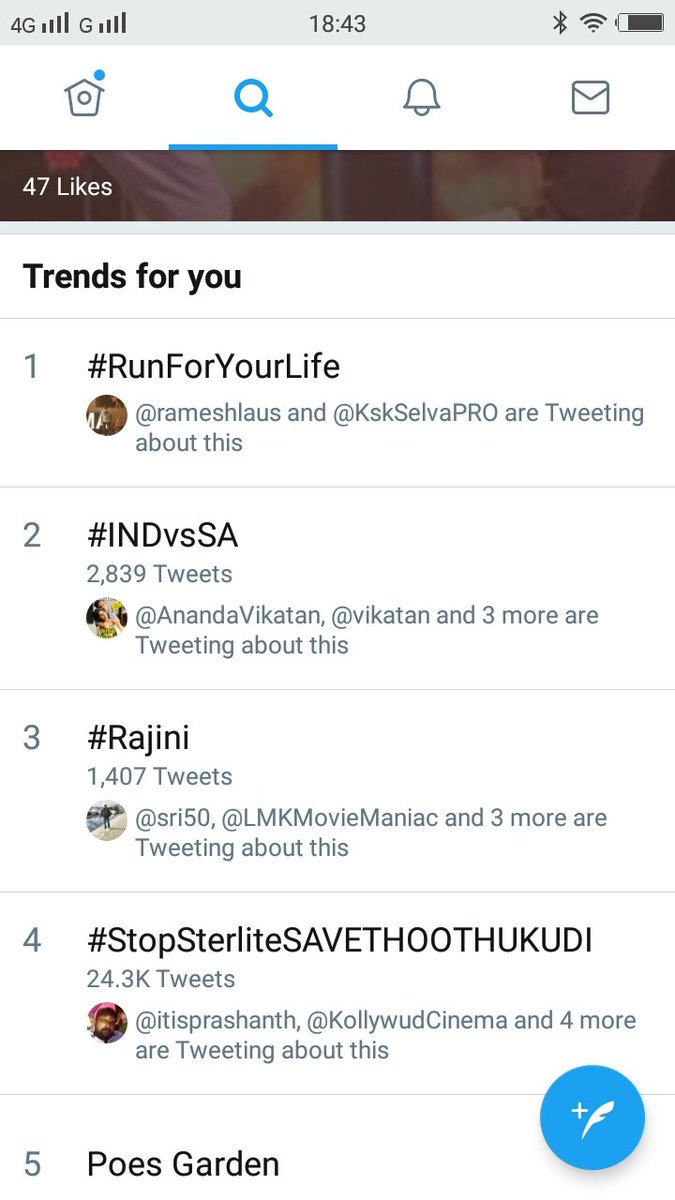 Cinesnacks's tweet photo. #RunForYourLife from #6Athiyayam  #TrendsNo1

https://t.co/nlQQ6xE1Ir

@ShankarVAT @SureshEav @sridhar_dir @dirlokesh @ajayanwordstar @cablesankar @SamCSmusic @KskSelvaPRO https://t.co/McphDWRwpL
