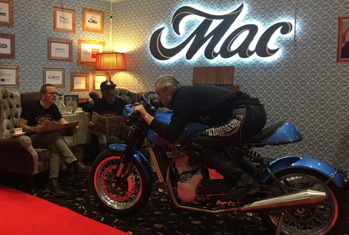 DannyJohnJules's tweet image. “Return Of The Mac” @TheEasyRidersTV @ProstateUK @SteveKeys66 @acecafelondon @MCNnews #TwoWheelsOneLove #StrongerKnowingMore