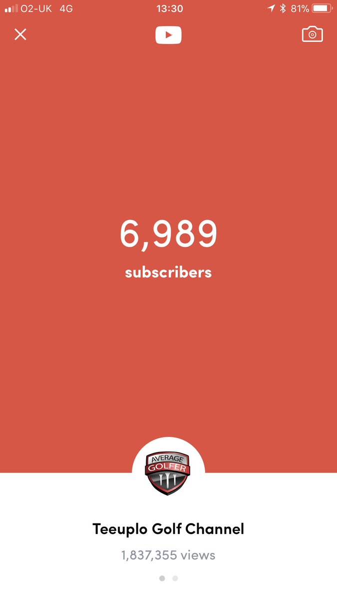 The Average Golfer tweet media