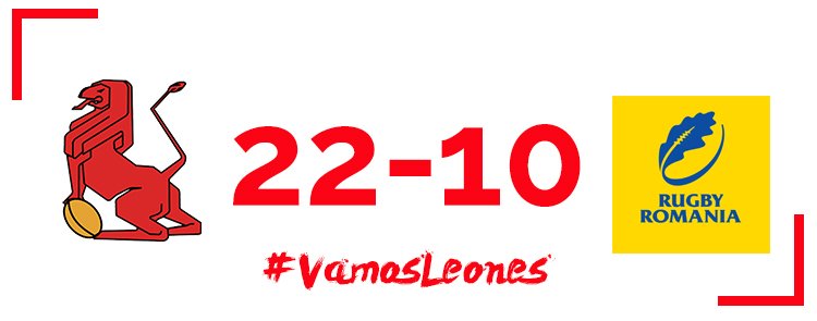 ferugby's tweet photo. #XVdelLeón | Hacemos historia en el Central con la victoria más clara ante @RugbyRomania de todos los tiempos!! #VamosLeones #TeamESP #RoadToJapan https://t.co/eSKmSFteIj