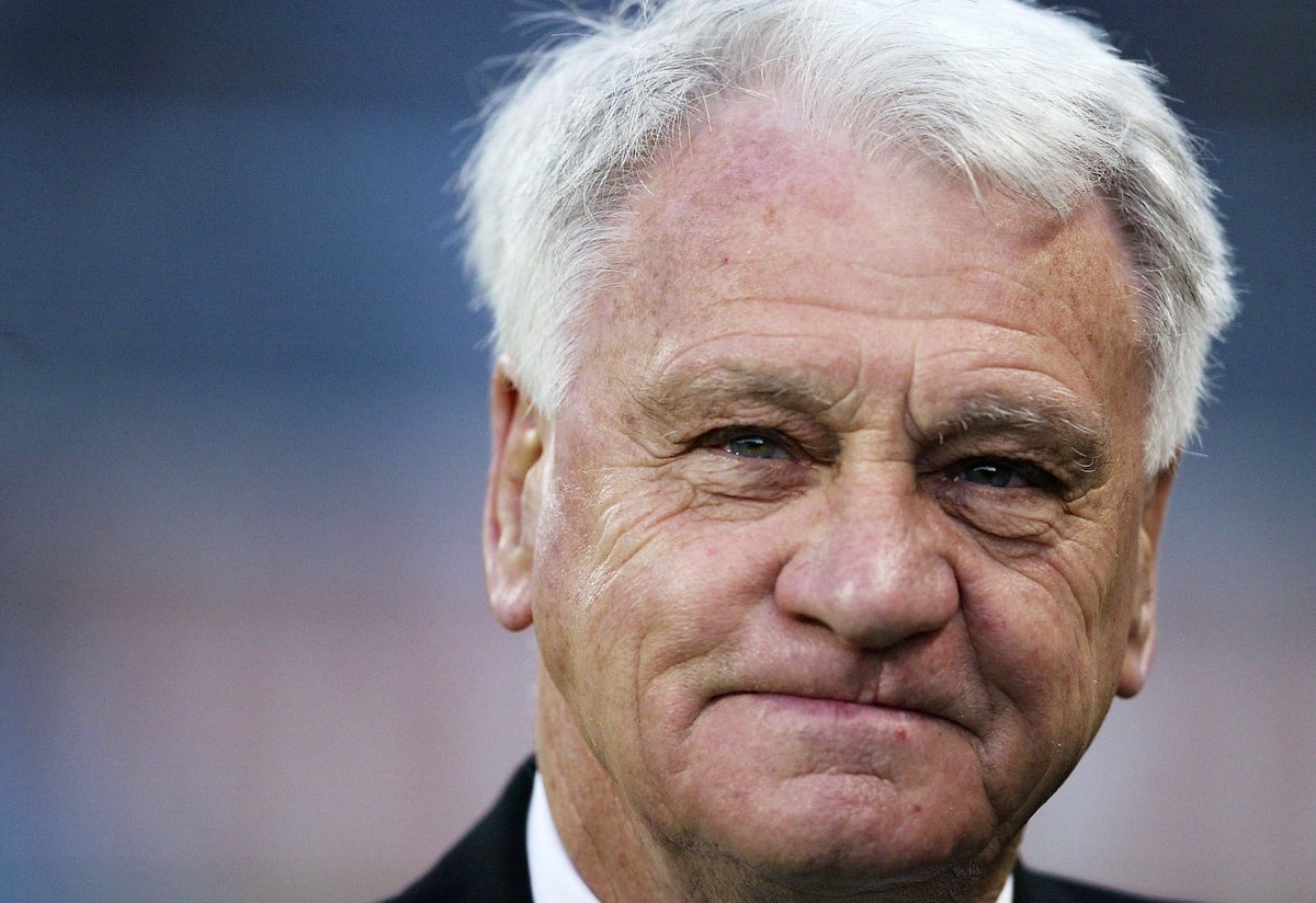 Happy birthday, Sir Bobby Robson. A true football legend. RIP  