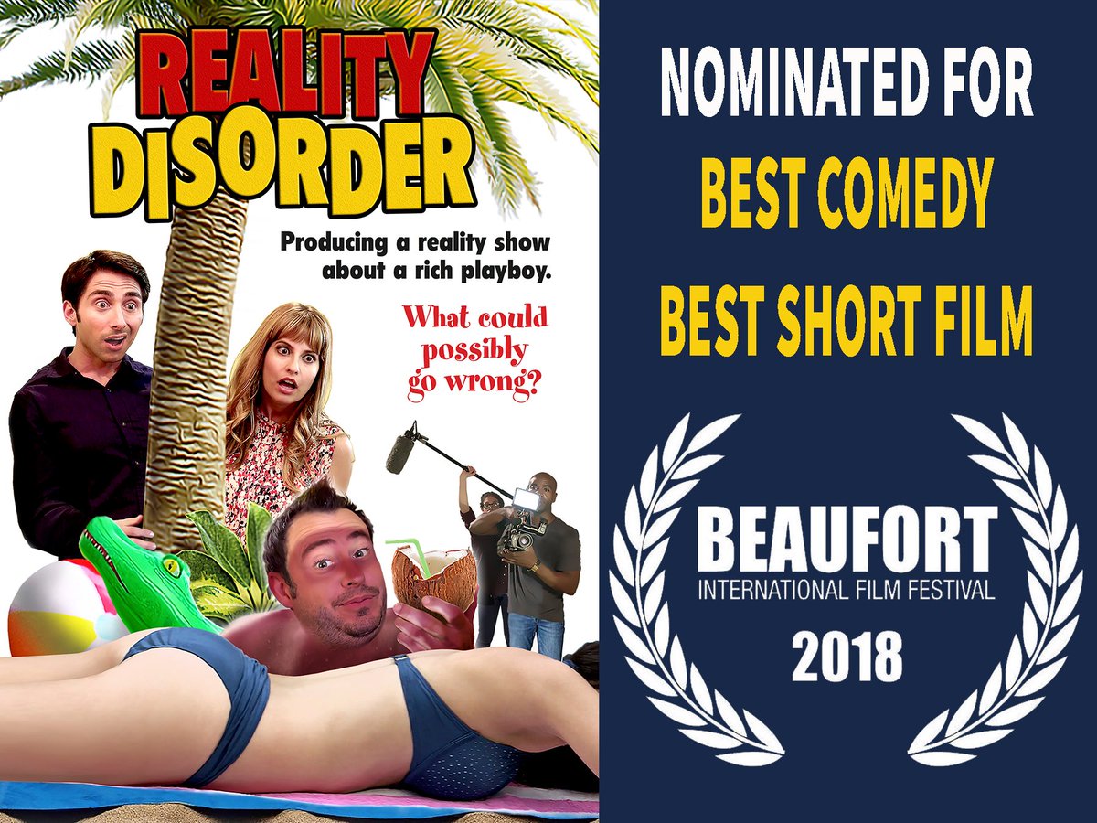 Mike &amp; Gerard head down to Beaufort, SC end of this week to screen "Reality Disorder" at 2018 Beaufort Film Fest where we are nominated for BEST COMEDY &amp; BEST SHORT FILM! #beaufortfilmfestival #FilmFestival #Filmmakers #Filmmaking