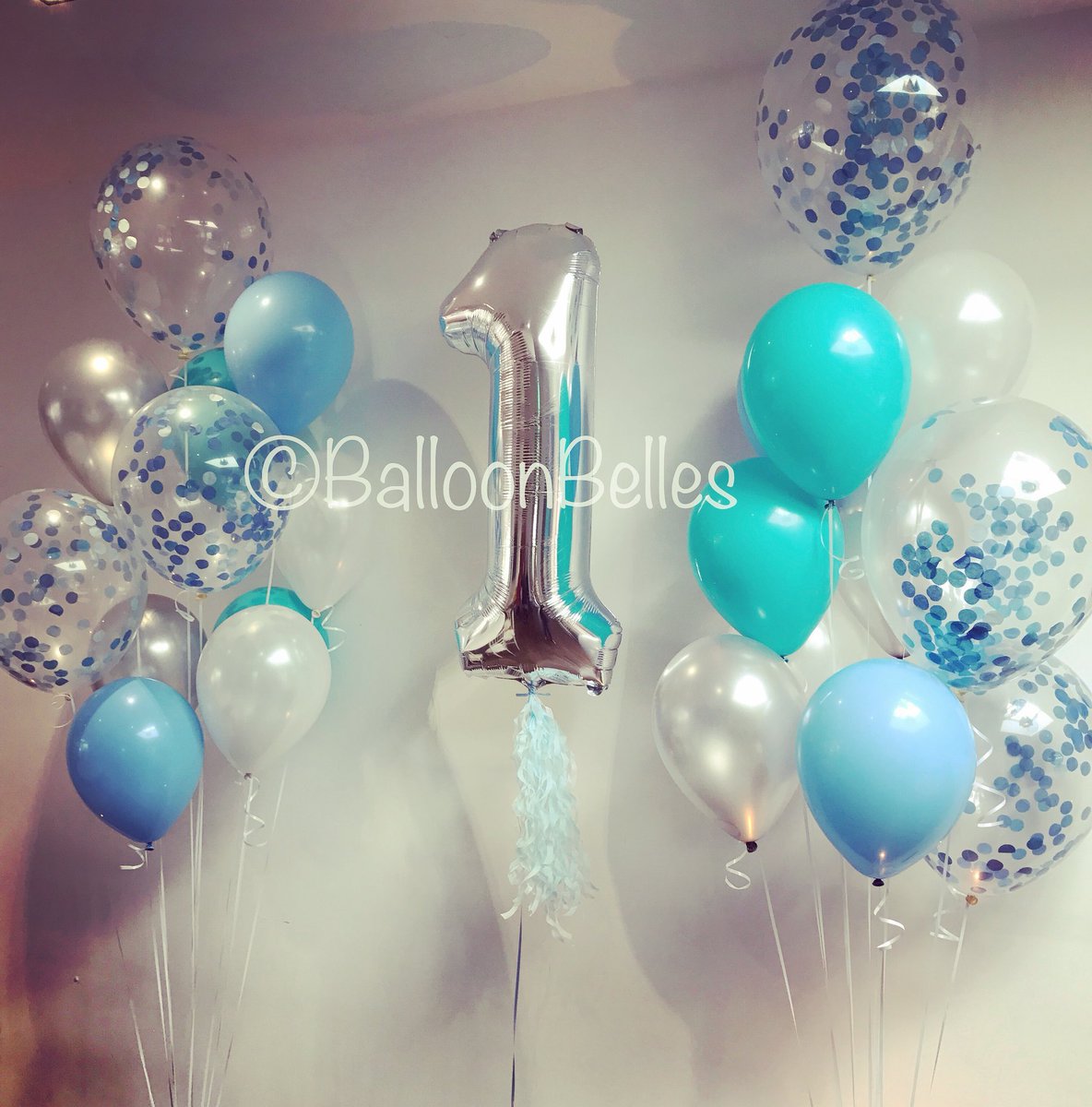 BalloonBelles's tweet photo. Baby Boy Balloons can be pretty too! #balloons #ballooncompany #heliumballoons #confettiballoons #essex #balloonexperts #balloondecor https://t.co/QEaAJsWXZe