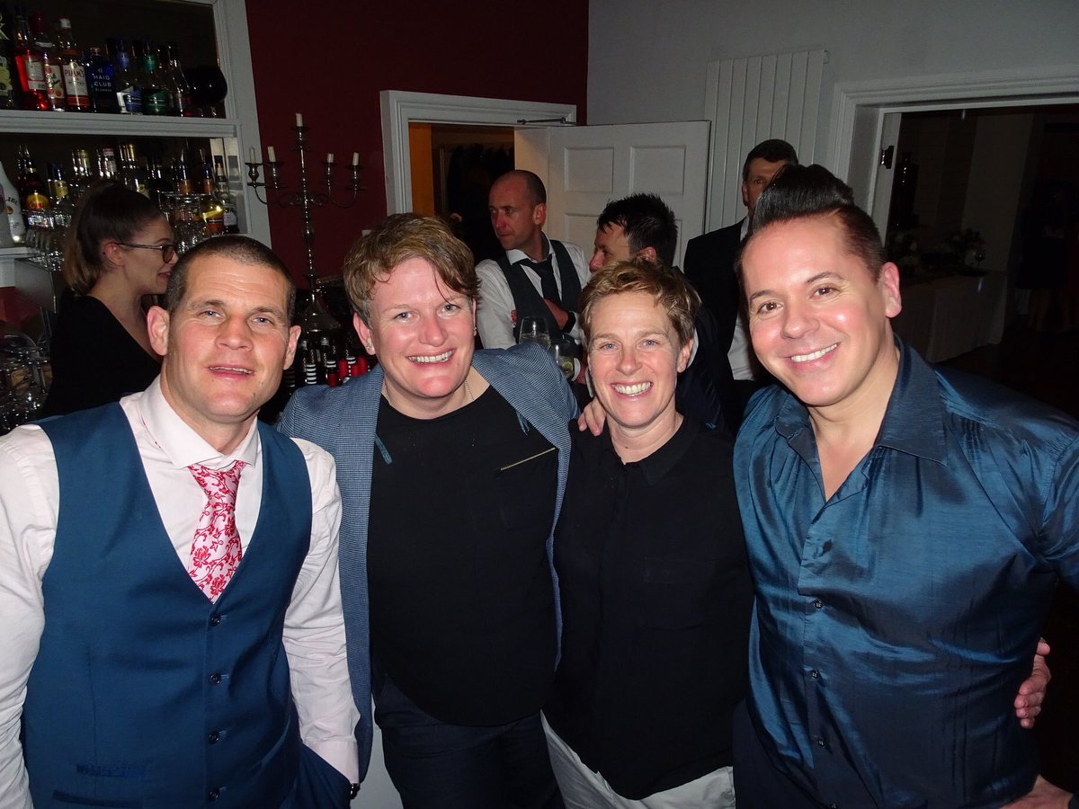 Wonderful reception &amp; party at <a href="/StJohnsHouse1/">St Johns House</a> to celebrate the marriage of @PhillAllsopp &amp; Scott. Wishing the happy couple a lifelong union filled with love &amp; light &amp; the fulfilment of many hopes, dreams &amp; adventures