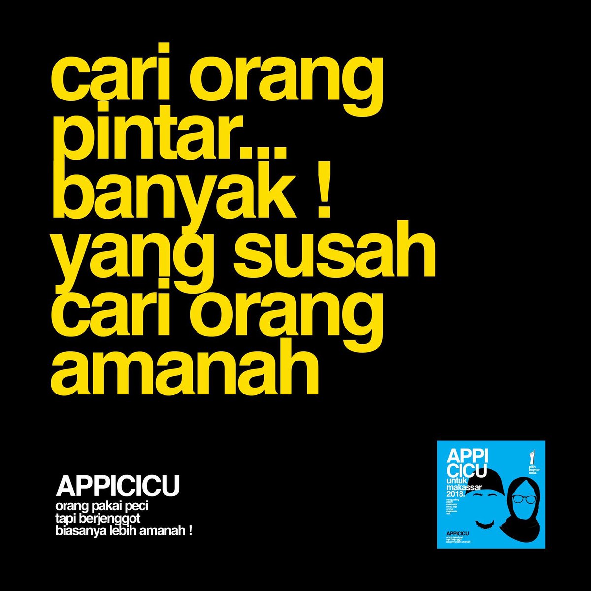 nindaniza's tweet photo. #CalonwalikotaMakassar#APPICICU#MakassarUntukKITA#PemimpinAmanah☝🏼 https://t.co/19WM12gN4i