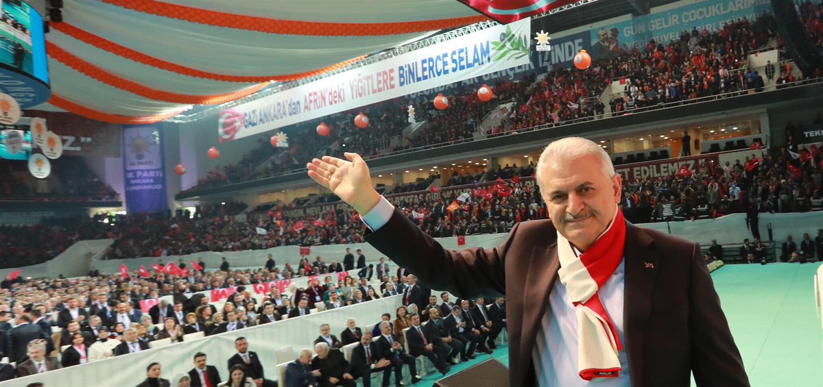 Başbakanımız Binali Yıldırım, Ankara Spor Salonu’nda gerçekleştirilen Ankara 6. Olağan İl Kongresi'ne katılarak konuşma yaptı.