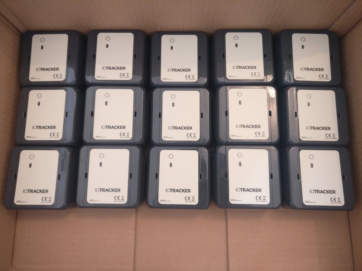 IoTracker_NL's tweet photo. We are going to deliver this 15 ioTracker PRO`s to a customer next Tuesday :) https://t.co/dkDBVIuLeW