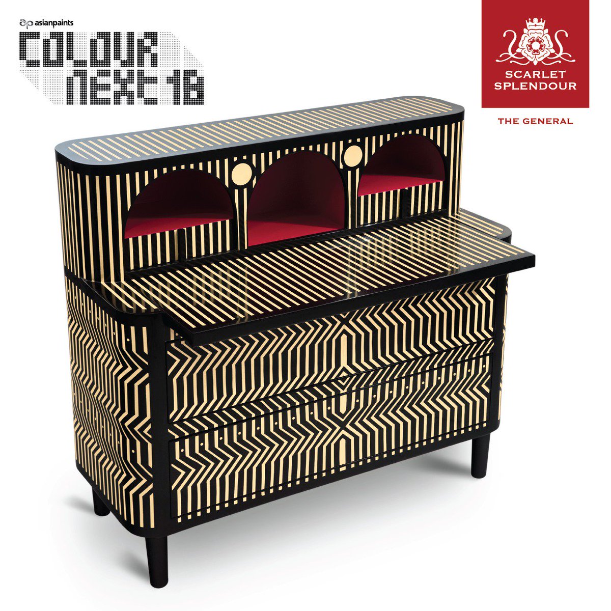 Asian Paints A Formidable Study Table The General By The Brilliant Matteocibic Will Be A Part Of The Colournext18 Display At The Trends Pavillion Indiadesignid Are You Ready To See