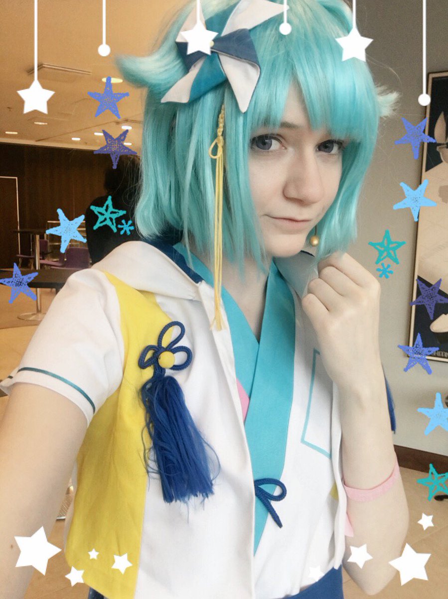 tetsu__ne's tweet photo. my wigs real messy my man 
#babbits #yukicon https://t.co/nJoC7MtUIj