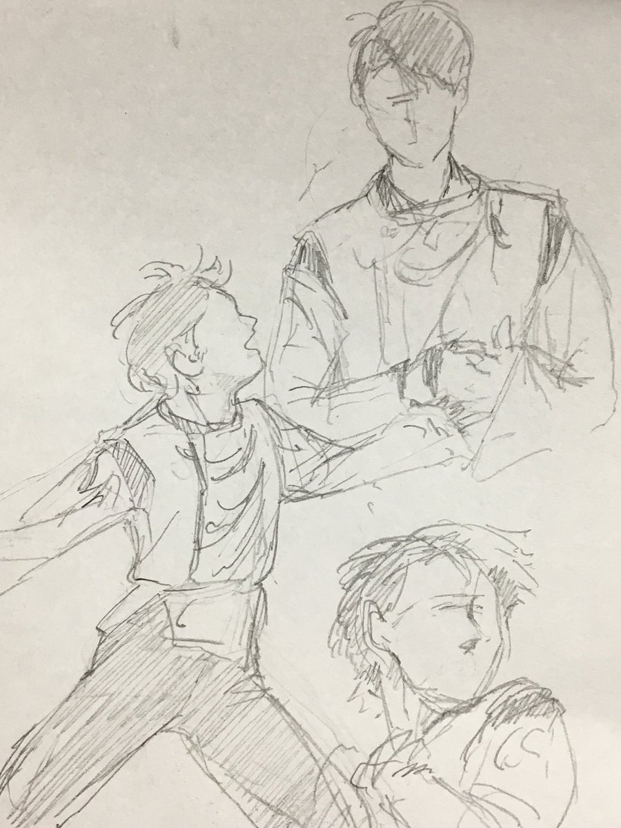 カーリングのこの正面アングルのまっすぐ見据えてる感じの好きなの
  後は羽生くん(画像模写) 