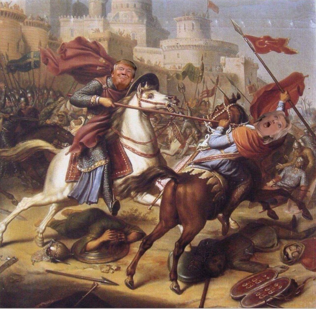 realDonHistory's tweet photo. What most people don’t know about ZEALOUS and GOOD Christians conquering Jerusalem, is that actually there was violence on both sides when they put the city to the torch, both sides. Invading Crusaders were actually, probably, the real victims! https://t.co/9mjAC8F6Lx