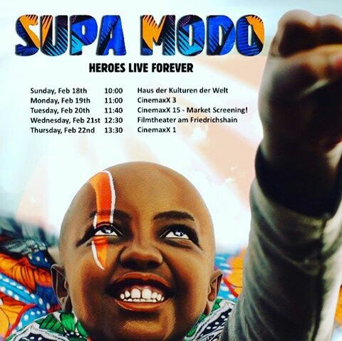 seydou247's tweet image. Tis the season for two films I have been waiting for: 
#BlackPanther 
#SupaModo 

Supa Modo directed by @likarion_w opens tonight in Berlin!
