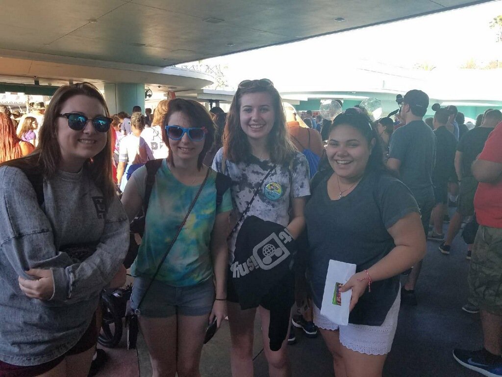 Rock stars in Magic Kingdom yesterday...movie stars in Hollywood studios today!  #ghsband #EaglePride #genevapride #disneyworld.