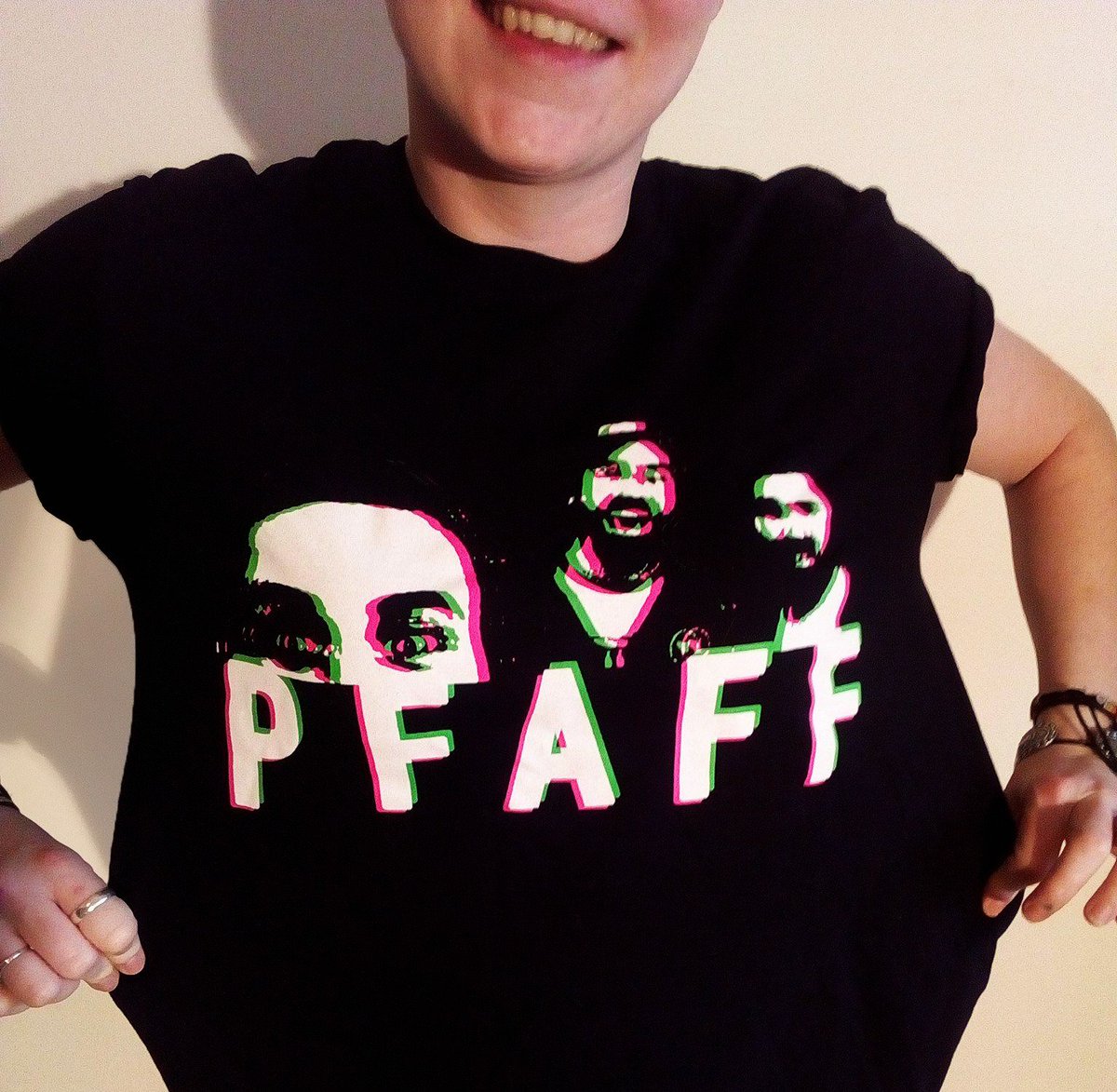 PFAFF TEES are available now BUT we'll be GIVING THREE AWAY FOR FREE later today!
Be near a computing device at 21:00GMT / 22:00CET /16:00EST / 13:00PST / 08:00ACT