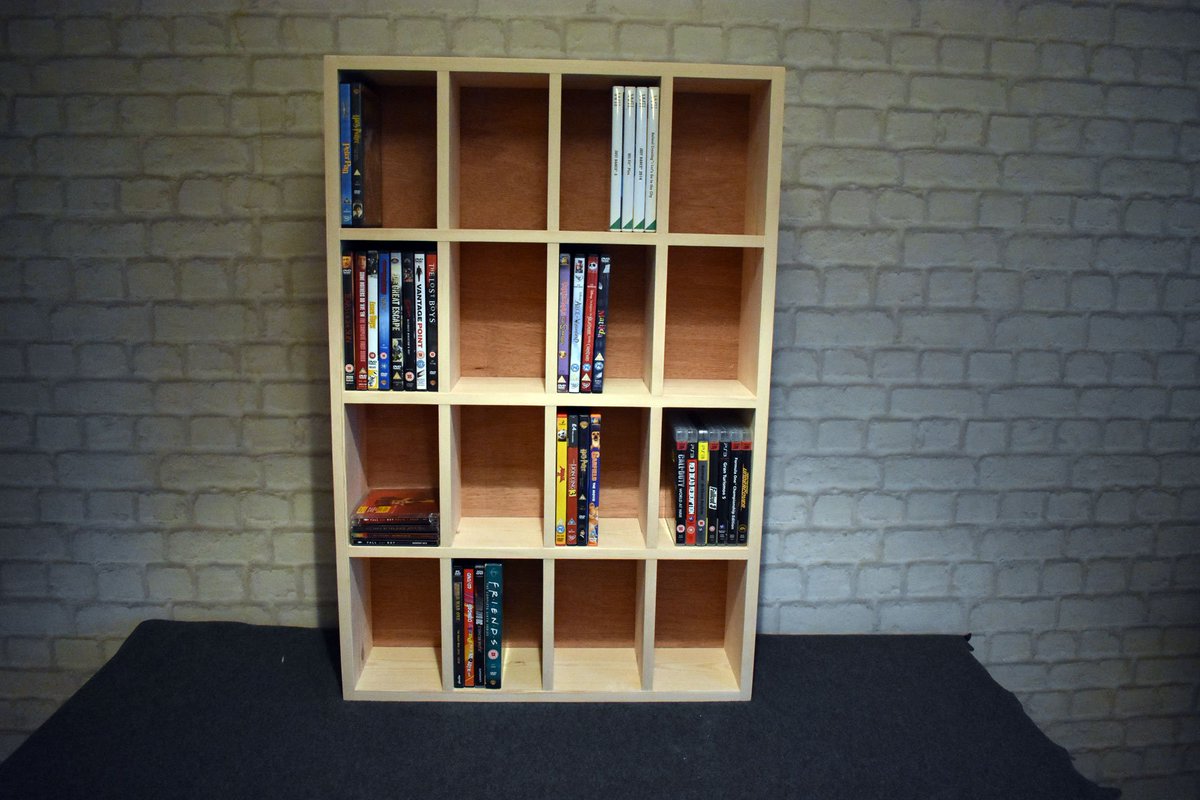 WoodDeluxe's tweet image. NEW PRODUCT, Our 16 Compartment DVD Storage Pigeon Hole Shelf. goo.gl/eLqAXk #dvdstorage #cdstorage #dvdrack #cdrack #pigeonhole #storage #handmade #woodwork #furniture #etsy